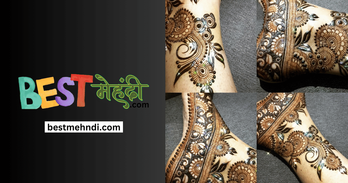 Latest Khafif Mehndi Design