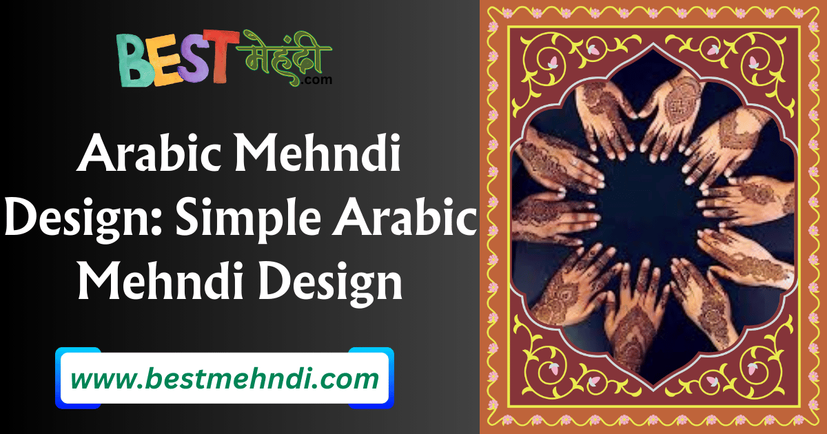 Arabic Mehndi Design