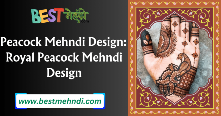 Peacock Mehndi Design