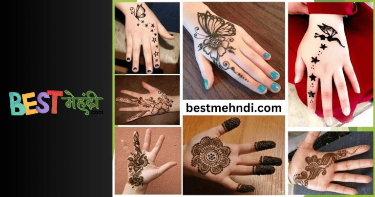 simple mehndi designs for kids