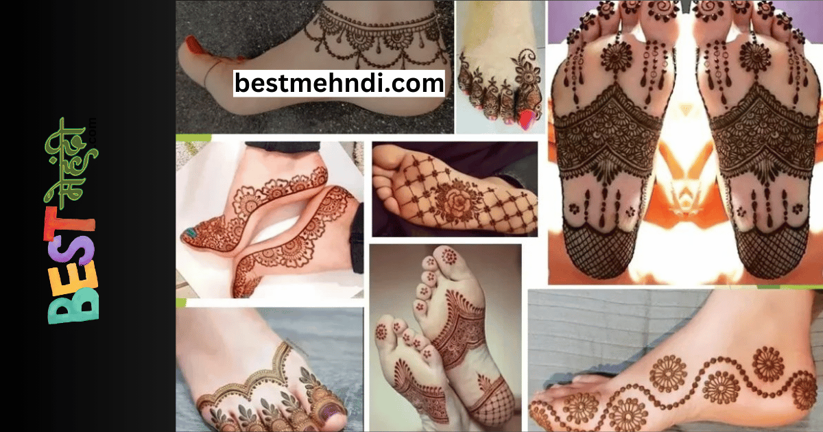 foot mehndi design