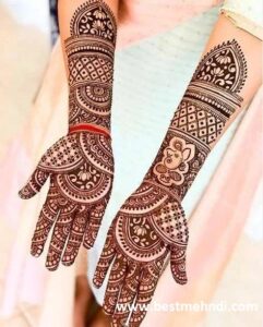 Beautiful-full-hand-dulhan-mehndi-design