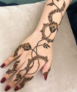 Bel-and-chain-Easy-Arabic-Mehendi-Design-2-1