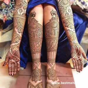 Bridal-mehndi-designs-for-hand-legs