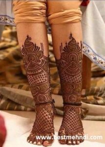 Bridal-mehndi-designs-for-legs-3