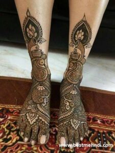 Bridal-mehndi-designs-for-legs-5