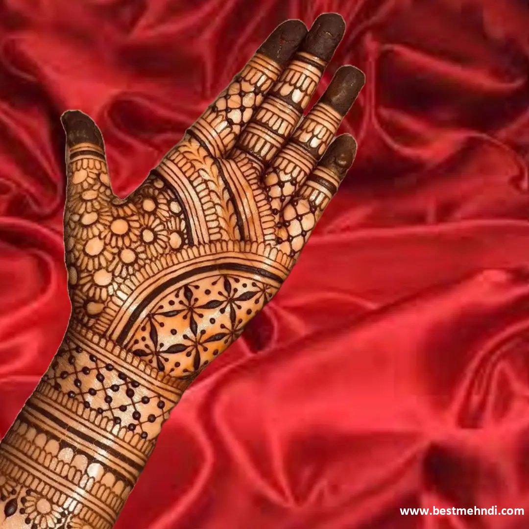 Unique Mehndi Designs Front Hand