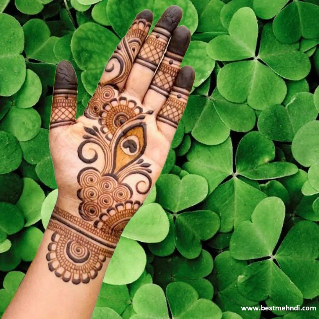 Front Hand Full Mehndi Designs