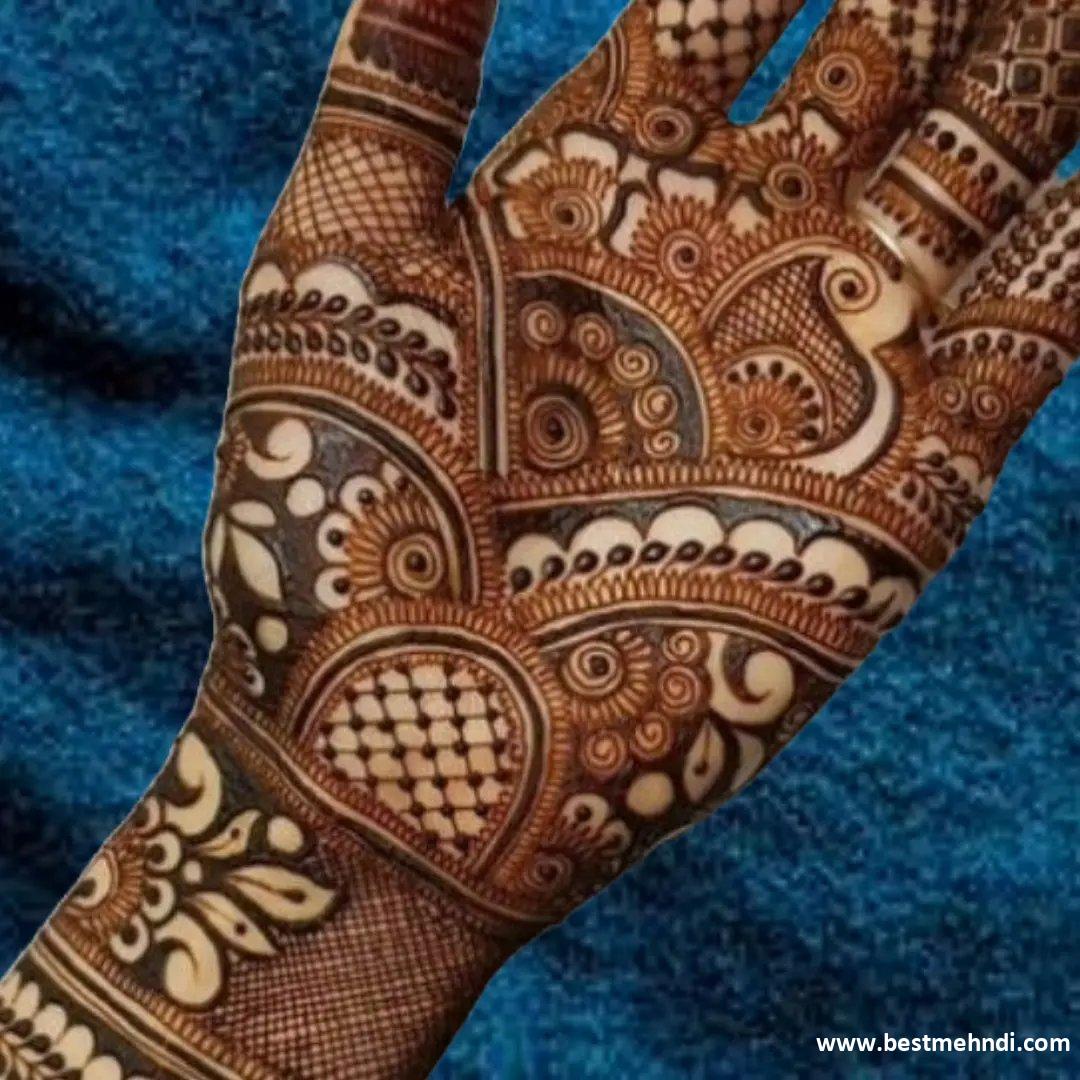 Simple Front Hand Mehndi Design