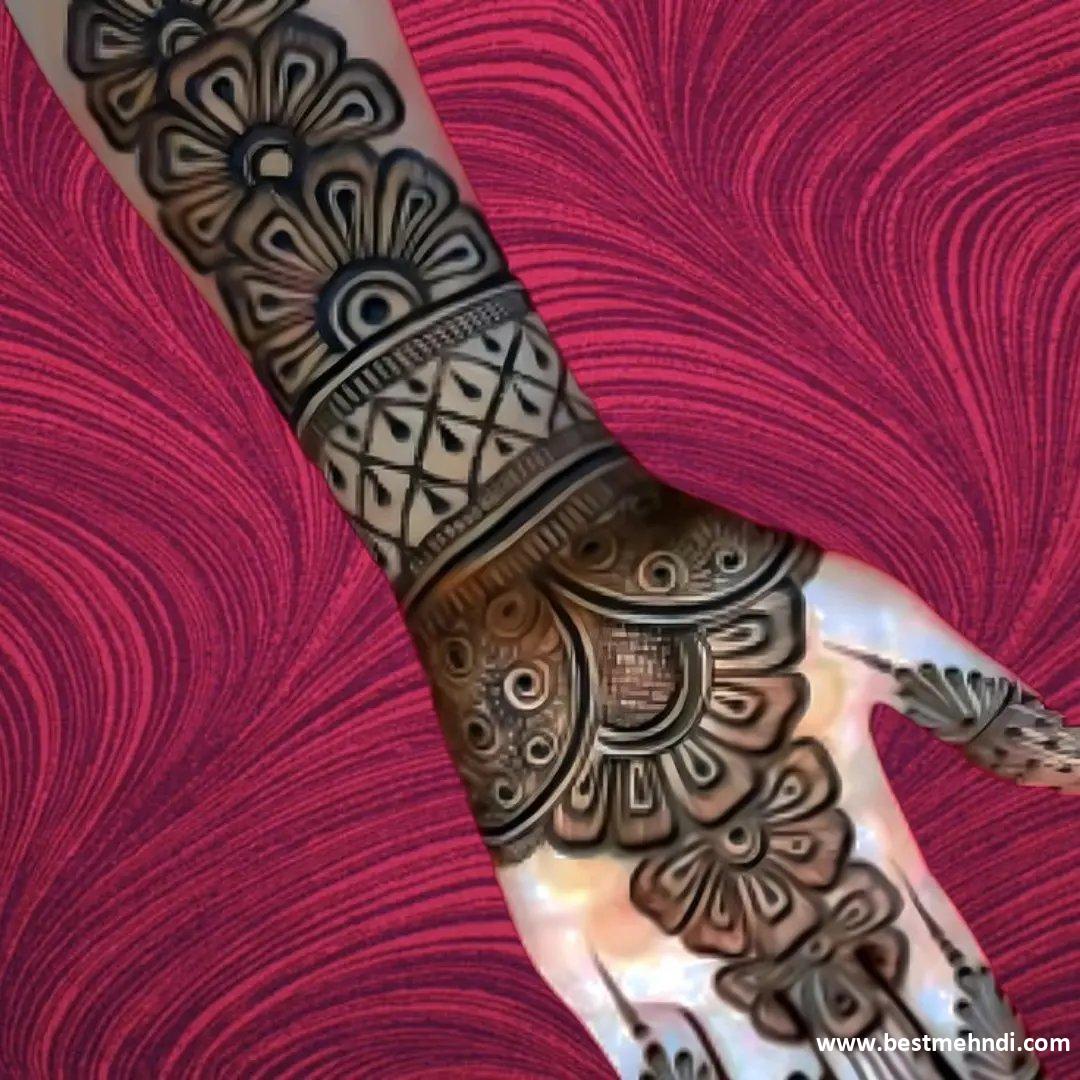 Mehndi Design In Flower