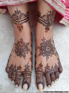 Neha-bridle-foot-mehndi-design