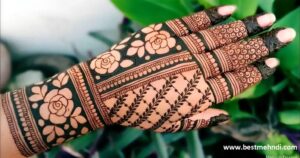 arabic-mehndi-design-rose