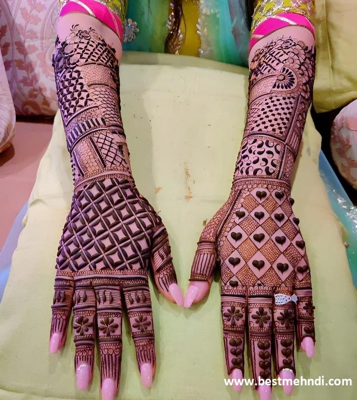 mehndi design back hand simple and easy