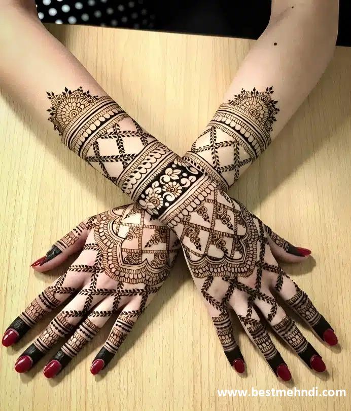 dubai mehndi design back hand