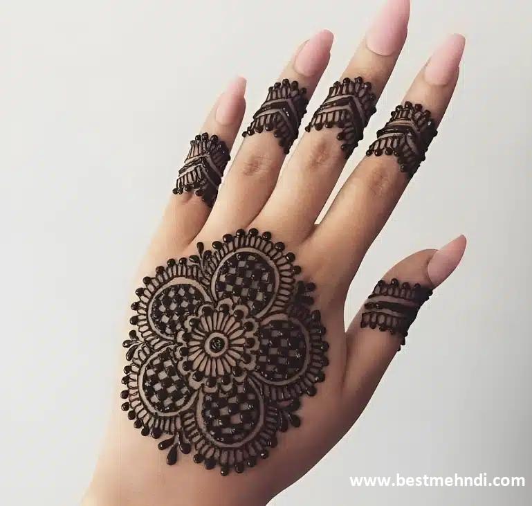 mehndi designs for back hand