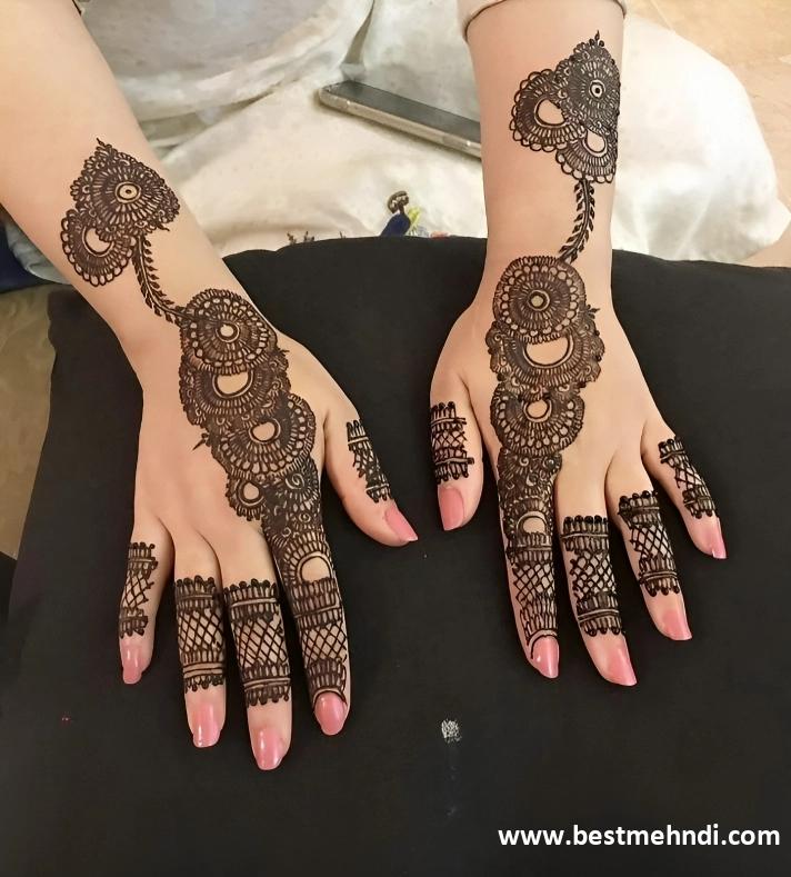 mehndi design new back