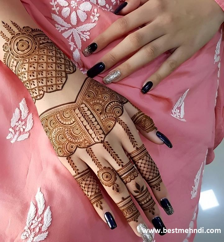 heart:wieidqmjx64= back hand mehndi design