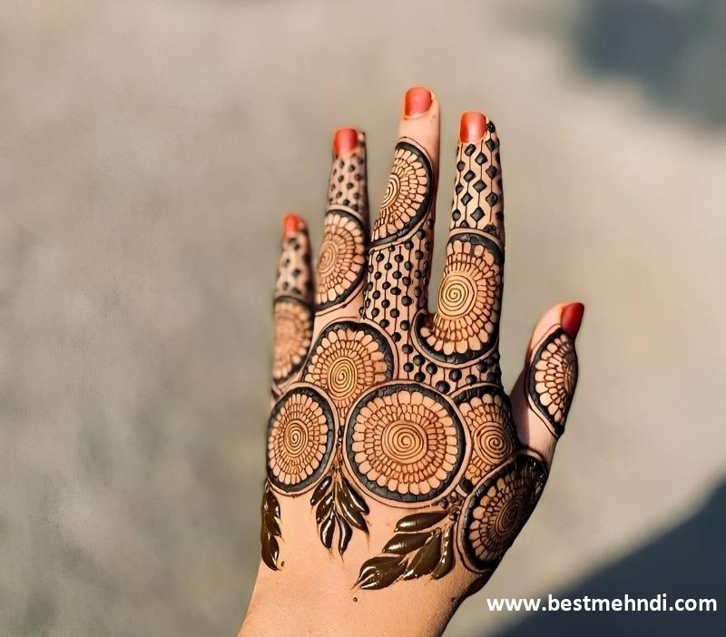 mehndi design back hand 2023 simple