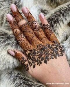 finger mehndi design 2