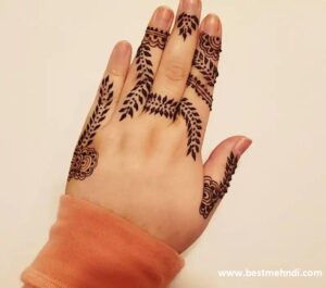 finger-mehndi-design-easy-and-beautiful-2