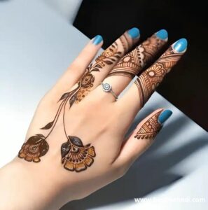 finger-mehndi-design-easy-and-beautiful-7