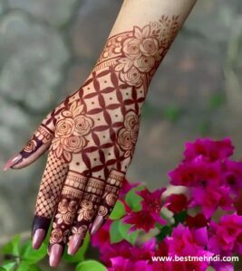 full-hand-rose-mehndi-design