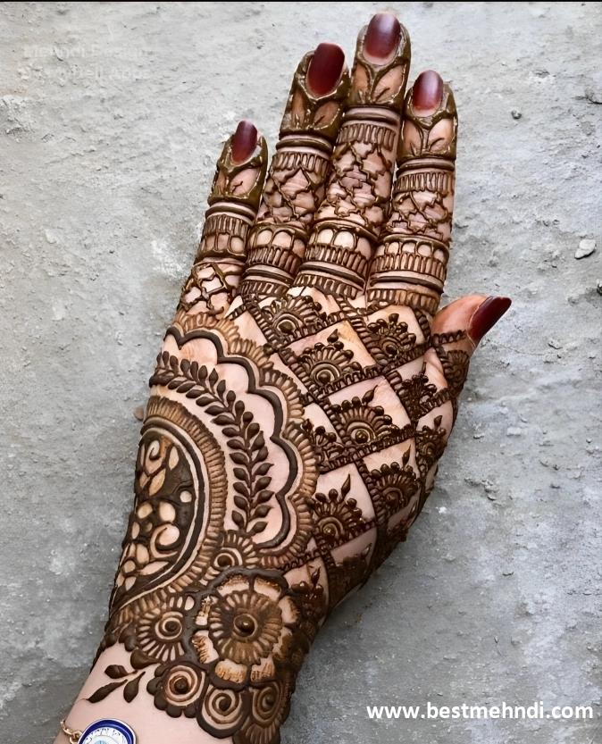 mehndi designs full hand back