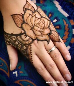 latest-rose-mehndi-design