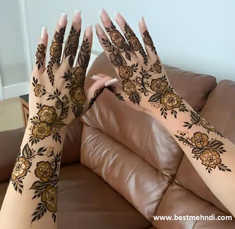 mehndi design 2023 back hand