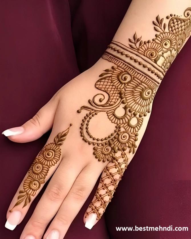 mehndi designs for kids back hand