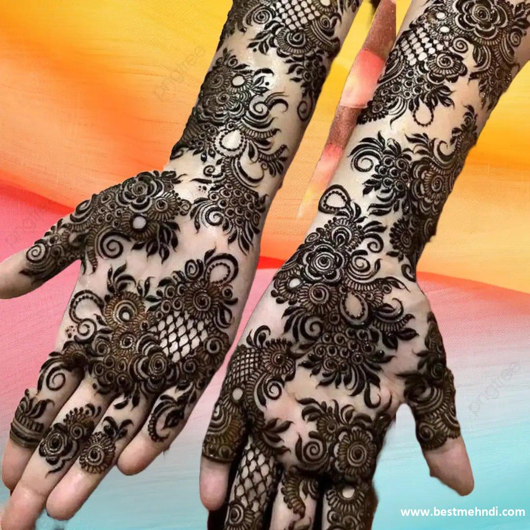 mehndi design new front hand