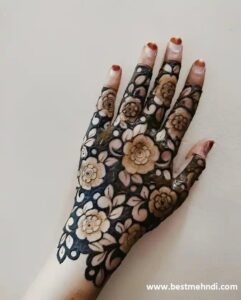 modern-rose-mehndi-design