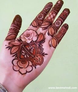 rose-bridal-mehndi-design