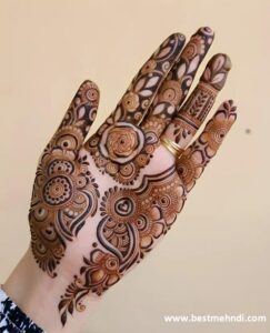 side-mehndi-design-simple