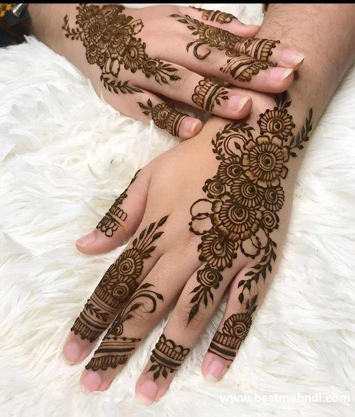 arabic mehndi designs back hand